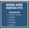 Dekoni Audio EPZ-HD600-VL Náušníky pre slúchadlá Čierna
