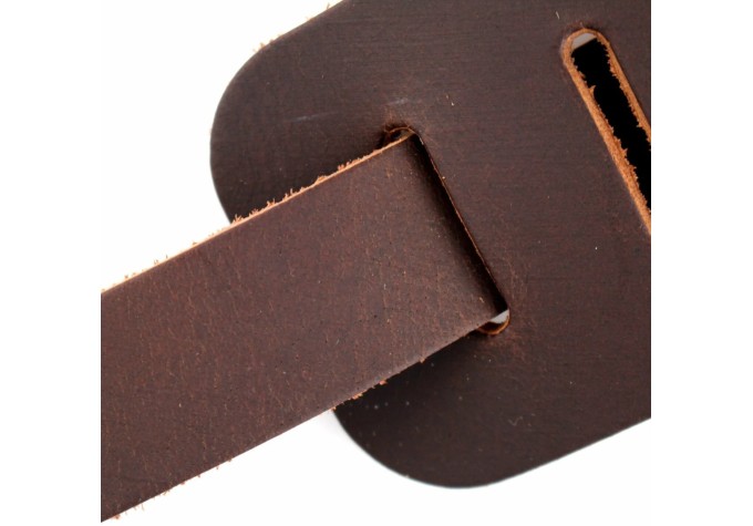 Richter Raw II Brown Gitarový pás Hnedá