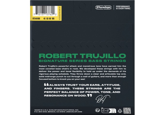 Dunlop RTS45105 String Lab Robert Trujillo
