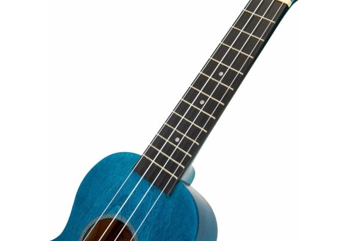 Mahalo MS1TBU Sopránové ukulele Transparent Blue