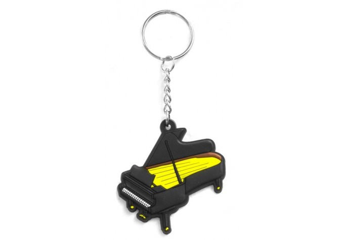 Musician Designer Music Key Chain Grand Piano