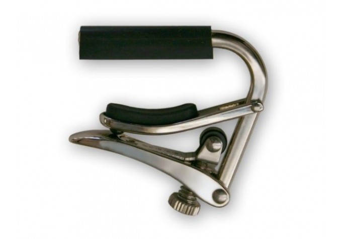 Shubb C5 Banjo Flat Fretboard Capo Polished Nickel