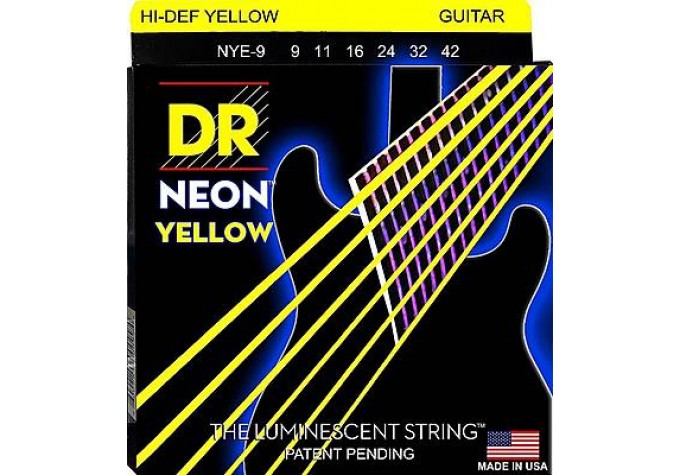 DR Strings DR Neon Yellow 9