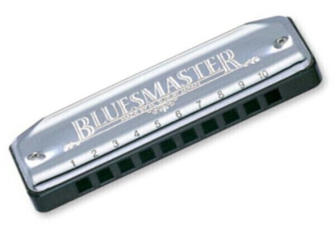 Diatonická ústna harmonika - harmonika fúkacia, BLUESMASTER 10H, D