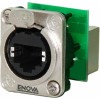 RJ45 chassis konektor Cat5e feed-through