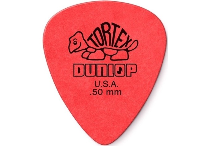 Trsátko / Brnkátko - brnkátka Tortex Standard (vrecko 12 ks) - hrúbka: 0,50 mm - červené