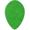 Trsátko / Brnkátko - brnkátko Tortex Small Tear Drop, hrúbka: 0,88 mm - zelené (celé balenie = 36 ks
