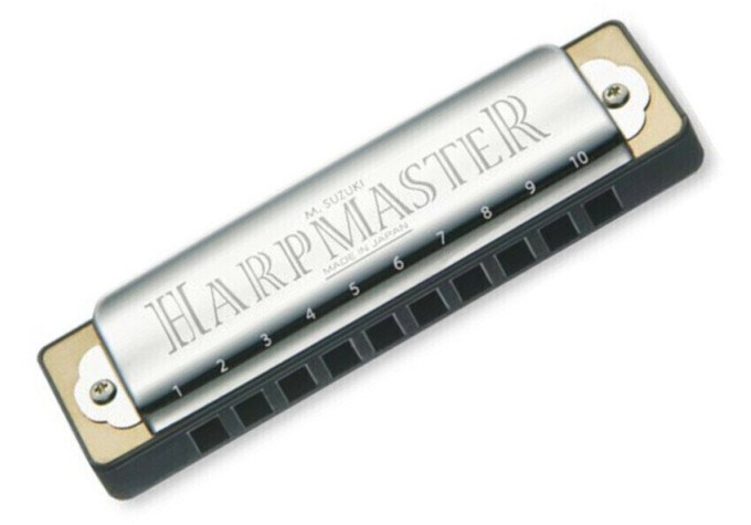 Diatonická ústna harmonika - harmonika fúkacia, Harpmaster 10H, C