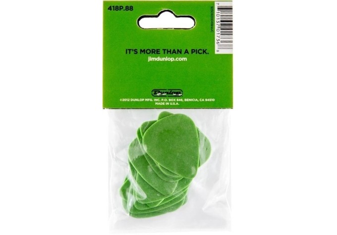 Trsátko / Brnkátko - brnkátka Tortex Standard (vrecko 12 ks) - hrúbka: 0,88 mm - zelené
