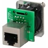 RJ45 chassis konektor Cat5e feed-through