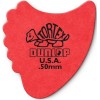 Trsátko / Brnkátko - brnkátko Tortex Fin, hrúbka: 0,50 mm - červené (celé balenie = 72 ks)