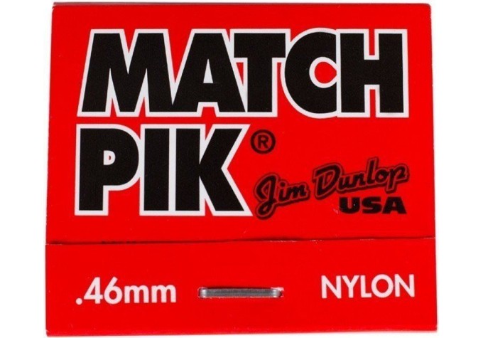 Trsátko / Brnkátko - brnkátka Matchpick, hrúbka: 0,46 mm - (celé balenie = 12 sád po 6 ks)