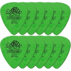 Trsátko / Brnkátko - brnkátka Tortex Standard (vrecko 12 ks) - hrúbka: 0,88 mm - zelené