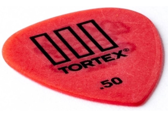 Trsátko / Brnkátko - brnkátka Tortex T III (vrecko 12 ks) - hrúbka: 0,50 mm - červené