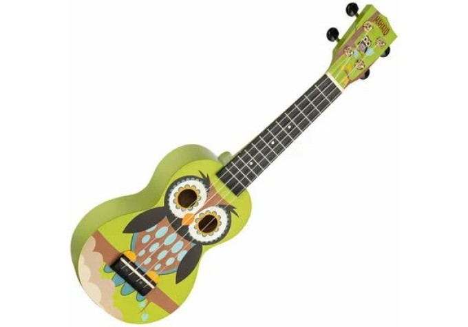 Sopránové ukulele, séria Art, Owl